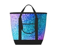 Tache de paillettes scintillantes,Sacs à lunch isothermes de grande capacité pour femmes et hommes
