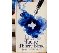 Tache d'encre bleue: Quand l’encre devient lien, question et destin.