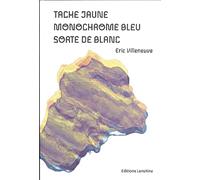 Tache jaune Monochrome bleu Sorte de blanc