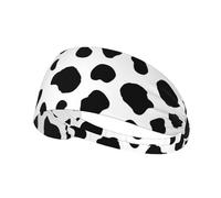 Taches de Vache,Bandeau de Sport Unisexe, Bandeau élastique Multi-usages pour Cheveux