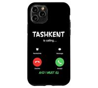 Tachkent Appelle et Je Dois partir en Ouzbékistan en Voyage Coque pour iPhone 11 Pro