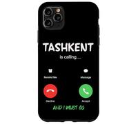 Tachkent Appelle et Je Dois partir en Ouzbékistan en Voyage Coque pour iPhone 11 Pro Max