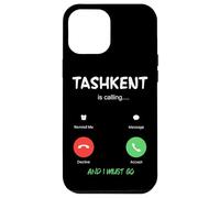 Tachkent Appelle et Je Dois partir en Ouzbékistan en Voyage Coque pour iPhone 12 Pro Max