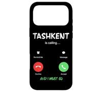 Tachkent Appelle et Je Dois partir en Ouzbékistan en Voyage Coque pour iPhone 17 Pro Max
