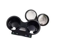 Tachometer Motorcycle Speedometer Meter DC12V for YAMAHA YBR125 YBR 125 2005-2009 Euro II Moto odometer Gauge Tach Instrument Compteur Kilométrique(Cover)