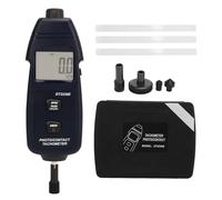 Tachomètre numérique Handheld White Backlit Auto Dato Save non Tachomètre RPM avec une technologie de pointe pour les ingénieurs de mécanique industrielle ABS Plastic