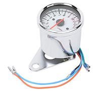 Tachym¨¨tre de moto Jauge de tachym¨¨tre, tachym¨¨tre d'affichage ¨¤ LED de moto universel 12 V, jauge de compteur de tachym¨¨tre ¨¦lectronique 13000 tr/min