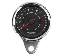 Tachymètre Compteur Compte-Tours Électronique Universel pour Moto 12 V CC Rétroéclairage Moteur Monocylindre 13000 TR/Min