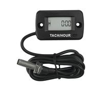 Tachymètre compteur horaire numérique inductif Rileyfine RQ-HM019C, conception magnétique, rappel SVC, régime maximal, utilisé pour les équipements de moteur à essence tels que les générateurs, les to