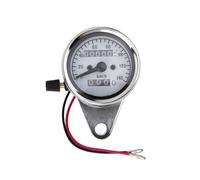 Tachymètre Compteur Vitesse Accessoires De Moto Compteur De Vitesse Groupe D'instruments Universel Moto Double Odomètre Compteur De Vitesse Jauges Mètres