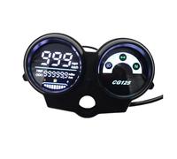 Tachymètre Compteur Vitesse Accessoires De Moto LED Tableau De Bord Numérique Accessoire Tachymètre Odomètre Compteur De Vitesse pour CG125 Fan125 Titan125