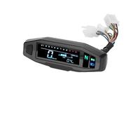Tachymètre Compteur Vitesse Compteur De Vitesse Numérique pour Moto, Instrument De Compteur De Vitesse pour Moto, Accessoire De Vitesse, Jauge De Niveau D'huile, Instrument Universel