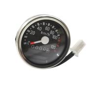 Tachymètre Compteur Vitesse Compteur De Vitesse Universel pour Jauge D'huile, Tachymètre, Odomètre, Instrument avec Indicateur LED 0-120 Km/h