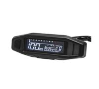 Tachymètre Compteur Vitesse Compteur Vitesse Universel pour Tableau Bord Numérique Moto KM/H avec Clignotant Voltmètre Jauge D'huile Tachymètre Tachymètres