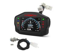Tachymètre Compteur Vitesse Tableau De Bord De Moto Universel 12v, Écran TFT, Compteur De Vitesse, Tableau De Bord, Odomètre, Tachymètre pour 2/4 Cylindre 2023,