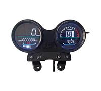 Tachymètre d'affichage Compteur De Vitesse Kilométrique Numérique À LED 12 V pour Ybr 125 Installation Boîtier De Remplacement Panneau Numérique De Moto