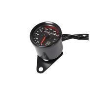 Tachymètre d'affichage pour 12V LED Odomètre Universel Moto Compteur De Vitesse Indicateur Numérique Double Compteur De Vitesse Tableau De Bord Instruments Équipement