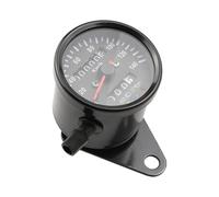 Tachymètre De Moto - Compteur De Vitesse Numérique Noir, Double Odomètre Haute Définition | Indicateur De Jauge Rétro Lumière LED Pour Moto Motoneige Tableau De Bord Tableau De Bord Cadran Kit Étanche