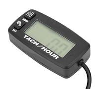 Tachymètre de Petit Moteur, Tachymètre RPM ABS avec Accessoires Numérique pour Moteurs 2/4 de Course