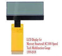 Tachymètre de vitesse Mercury Smartcraft SC1000 - Écran LCD de remplacement pour tableau de bord de trou de 85 mm avec numéros OEM 79 8M0135634 79 8M0135641