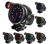 Tachymètre de voiture 3,15 pouces, 80mm, jauge RPM, 7 couleurs, Instrument Automobile très sensible