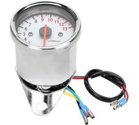 Tachymètre moto, tachymètre électronique -Mètres -LED -LED -Indicateur universel pour la moto