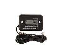 Tachymètre numérique/compteur horaire Runleader, ramassage magnétique en temps réel, affichage des heures accumulées ou compresseur de générateur de tondeuse à gazon Moteur diesel