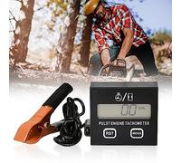 Tachymètre Numérique Inductif - Tachymètre 2 Temps, Étanche Pour Moto Motocross Tondeuse à Gazon