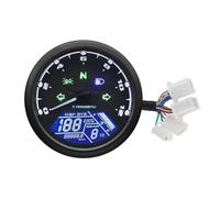Tachymètre Numérique Instrument De Moto Universel 12000RMP Compteur De Vitesse Odomètre Tachymètre 1-4 Cylindres Jauge De Moto Tableau De Bord Numérique Moto(Type K)