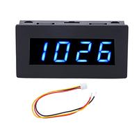 Tachymètre numérique multifonction à affichage LED 4 chiffres, testeur de vitesse de rotation (tr/min) avec câble, alimentation CC 8-15 V, pour moteurs et équipements industriels. (Rétroéclairage
