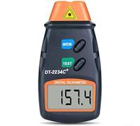 Tachymètre numérique professionnel DT2234 C + Mini sans contact avec écran LCD à 5 chiffres pour mesure de la vitesse de rotation du moteur