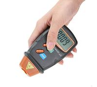 Tachymètre numérique professionnel numérique laser photo tachymètre, écran LCD portable RPM rotation moteur vitesse DT-2234C + sans contact numérique LCD photo numérique Mini testeur de tr/min