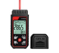 Tachymètre Numérique Sans Contact - Compteur de Vitesse RPM avec Laser, Échelle Analogique à Barres, 2,5~99999 RPM | Alarmes Personnalisées pour Tester la Vitesse des Moteurs HVAC