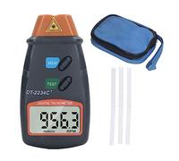 Tachymètre photo ZenithAur doté d'une plage de 2,5 à 99 999 tr/min et d'un écran LCD à 5 chiffres, un tachymètre sans contact pour l'analyse de la vitesse des composants de la