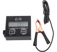 Tachymètre pour moteur à impulsion Petit compteur de vitesse numérique à affichage LCD 30000RPM pour tondeuse à gazon Tronçonneuse ATV Tracteur