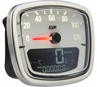 Tachymètre SIP 2.0 numérique/analogique Tachymètre 120 km/h 12.000 tr/min LCD noir