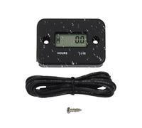 Tachymètre Tiny Tach | LCD étanche pour motos - Compteur heures pour générateur haute tension, pour tondeuse, bateau, chasse-neige, vélo, VTT, générateur, nettoyeur haute pression
