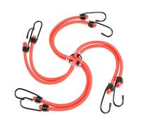 Tack Strap, Heavy-Duty Non-Slip Elastic Motorcycle Tie-Down Rope, 8-Way Adjustable Outdoor Gear Securing Cord for Cycling Climbing Hiking Biking Camping and Long-Distance Adventure Travel