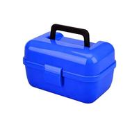 Tackle Storage Box, Double Layer Bait Organizer, Case Portable Fishing, Lure Container with Handle, Waterproof Hard Shell Design, Multi Slot Gear System Style, Kayak Shore Fishing Outdoor Use