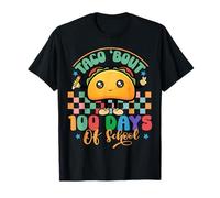 Taco, à Propos de 100 Jours d'école, Plus intelligents, 100e Jour, Filles et garçons T-Shirt