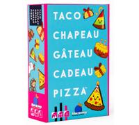 Blue Orange - Taco Chapeau Gâteau Cadeau Pizza - Cadeau d'anniversaire Idéal - Jeu d'Ambiance Fun et Délirant - dès 8 Ans, en Famille ou Entre Amis