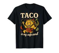 Taco Is My Safe Word - Humour drôle de taco épicé et crépus T-Shirt