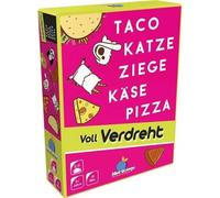 Blue Orange – Jeu Taco Chat Chèvre Fromage Pizza, torsadé – 2–8 joueurs, 8+, 10 min, Allemand