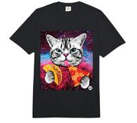 Taco Pizza Cat Comfort Colors Adult Heavyweight T-Shirt