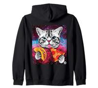 Taco Pizza Cat Sweat à Capuche