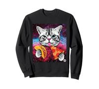 Taco Pizza Cat Sweatshirt
