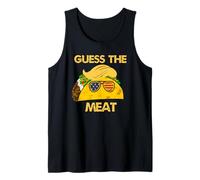 Taco Trump Guess The Meat In The Taco Humour politique Débardeur