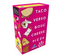 Blue Orange - Taco Verso Bouc Cheese Pizza - Jeu de Société Idéal pour s'Amuser en Famille ou entre Amis en Soirée - De 2 à 8 Joueurs - Jeu d'Ambiance et de Rapidité - Jeu de Carte - À Partir de 8 ans