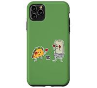 Taco vs Burrito Boxing Fighters Tortilla au bœuf Mexicain Carne Coque pour iPhone 11 Pro Max
