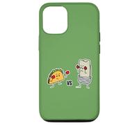Taco vs Burrito Boxing Fighters Tortilla au bœuf Mexicain Carne Coque pour iPhone 12/12 Pro